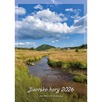 obrázek Jizerské hory 2026 – nástěnný měsíční