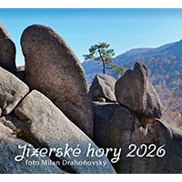 obrázek Minikalendář Jizerské hory 2026 – stolní měsíční